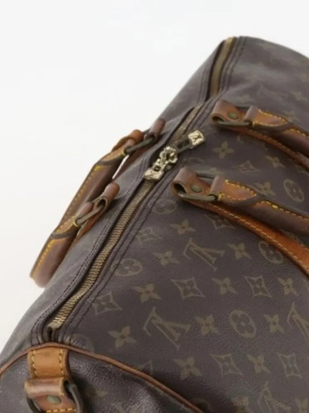LOUIS VUITTON Monogram Keepall Bandouliere 45 Boston Bag M41418 LV Auth INZ007